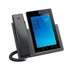 VIDEO TELEFONO IP GRANDSTREAM GXV3470/ 16 CUENTAS SIP 16 LINEAS 2 PUERTOS GIGA PANTALLA TACTIL COLOR SIN TECLAS CAMARA 2MP ANDRO
