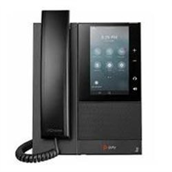 TELEFONO IP HP POLY 82Z76AA CCX 500/ VERSION MICROSOFT TEAMS MULTIMEDIA PANTALLA TACTIL A COLOR DE 5 PULGADAS BLUETOOTH 1 PUERTO