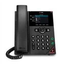 TELEFONO IP HP POLY 89B62AAAC3 VVX 250/ 4 LINEA PANTALLA A COLOR 2.8 PULGADAS POE 2 PUERTOS GIGABIT ALTAVOZ COLOR NEGRO NO INCLU