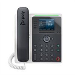 TELEFONO IP HP POLY 82M87AA EDGE E220/ 16 LINEAS SIP 2 PUERTO S GIGABIT BLUETOOTH 1 PUERTO USB- A PANTALLA A COLOR 2,8 PROTECCIO