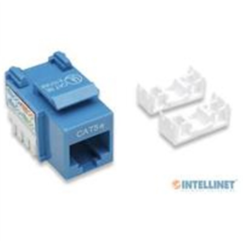 JACK ,INTELLINET,210546,CAT 5E DE IMPACTO KEYSTONE AZUL