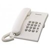 TELEFONO PANASONIC KX-TS500MEW ALAMBRICO BASICO UNILINEA SIN MEMORIAS CONTROL DE VOLUMEN 4 NIVELES REMARCACION ULTIMO NUMERO BLA