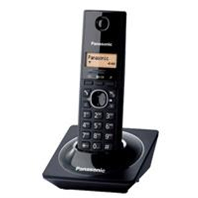 TELEFONO PANASONIC KX-TG1711MEB INALAMBRICO PANTALLA LCD 1.4 EN COLOR AMBAR 50 NUMEROS IDENTIFICADOR DE LLAMADAS 50 NUMEROS EN D