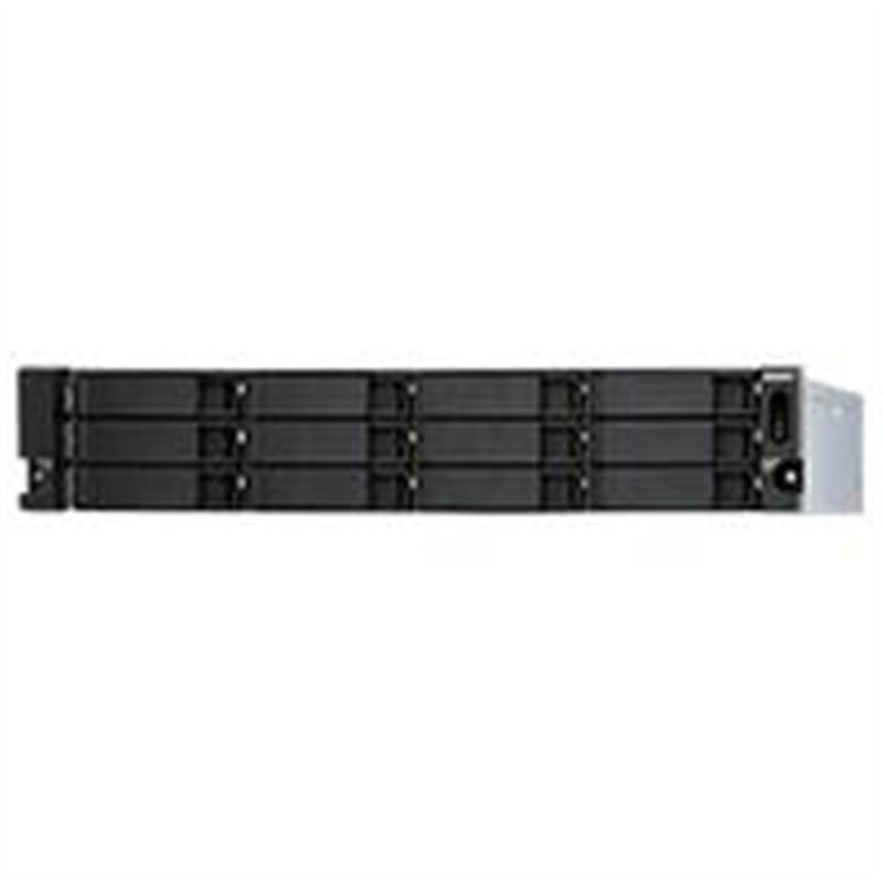 UNIDAD DE EXPANSION QNAP TL-R1200S-RP-US / 12 BAHIAS / RACK 2U / INTERCONEXION SFF-8088 / FUENTE REDUNDANTE / SATA 3.5/SSD 2.5 P