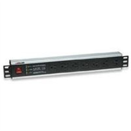 BARRA PDU,INTELLINET,207102,  7 CONT. GAB/RACK 19 1.5U, SUPRESOR DE PICOS, ON/OFF