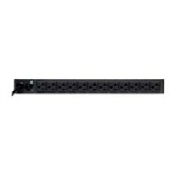 PDU P/RACK TRIPP-LITE  PDU1220  MONOFASICO BASICO 120V,20A, INSTALACION HORIZONTAL EN 1U DE RACK,13 TOMACORRIENTES NEMA 5- 15/20