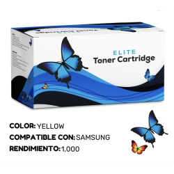 Toner Compatible PTS-406Y Amarillo