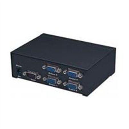 VIDEO SPLITTER,MANHATTAN,207348, SVGA 1 IN : 4 OUT ALTA RESOLUCION