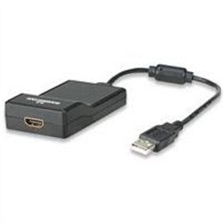 CONVERTIDOR VIDEO,MANHATTAN,151061, USB 2.0 A HDMI H
