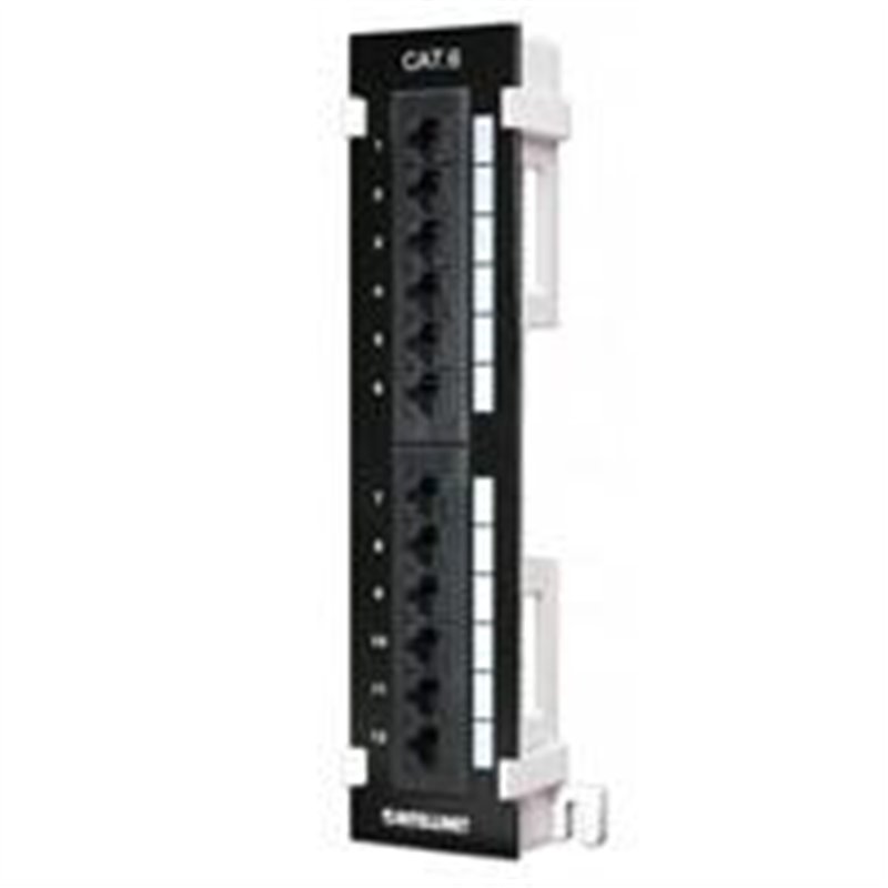 PANEL PARCHEO,INTELLINET,560269, CAT 6, 12 PTOS PARA PARED