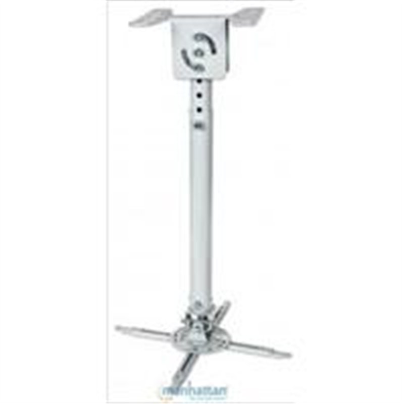 SOPORTE PROYECTOR,MANHATTAN,424851, P/TECHO 58-82CM, 20 KG