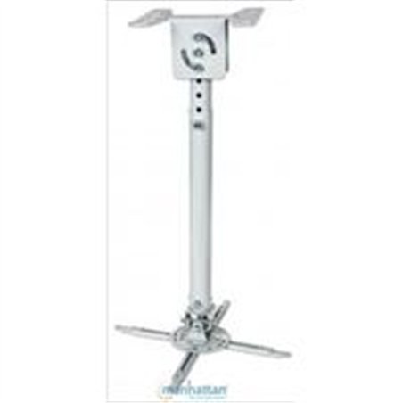 SOPORTE PROYECTOR,MANHATTAN,424851, P/TECHO 58-82CM, 20 KG