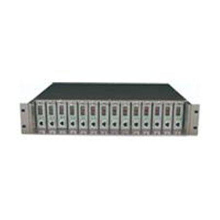 GABINETE PARA CONVERTIDORES DE MEDIOS TP-LINK TL-MC1400 PARA MONTAJE EN RACK DE 14 BAHIAS