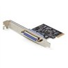 TARJETA PCI EXPRESS DE 1 PUERTO PARALELO - ADAPTADOR PCIE A DB25 LPT - CONTROLADOR DE EXPANSION DE PC PARA IMPRESORA, SPP/ECP - 