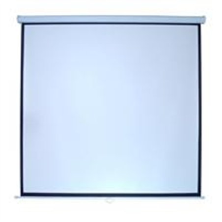 PANTALLA MULTIMEDIA SCREEN MSC-178B BCO 100 DIAGONAL FORMATO 1:1 COLOR BLANCO MATE P/COLGAR MANUAL